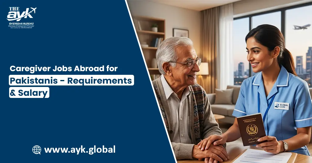 Caregiver Jobs Abroad for Pakistanis – Requirements & Salary